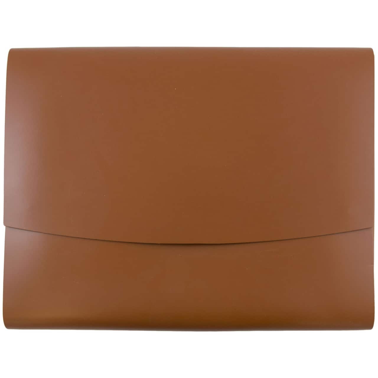JAM Paper Italian Leather Snap Closure Portfolio